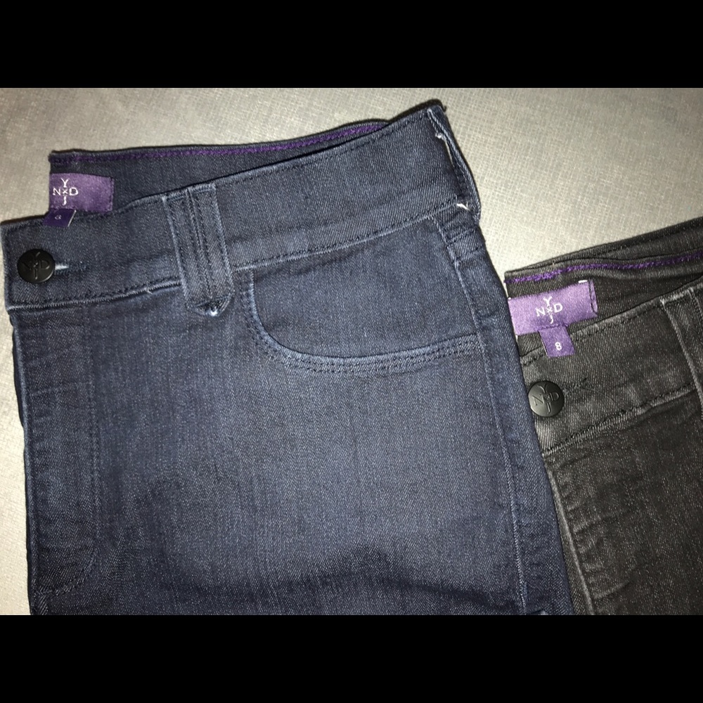 NYDJ Size 8 Denim Stretch Shorts